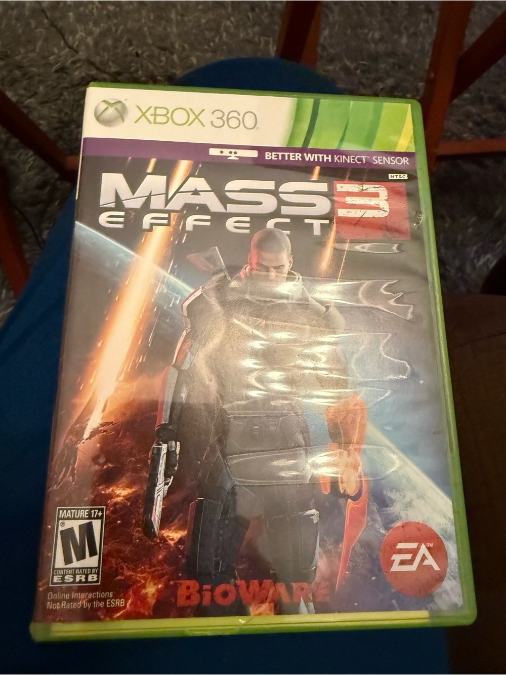 Xbox 360 Mass Effect 3 (Green/Black) 2 disc set (used)